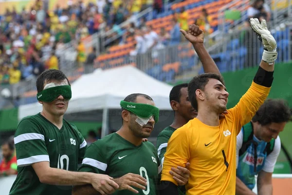 De virada, Brasil vence Marrocos por 3 a 1 na estreia do futebol de 5