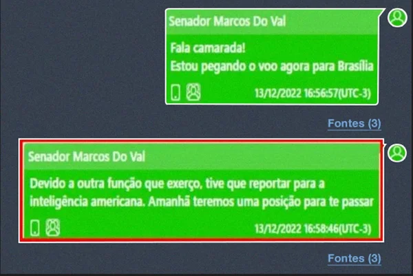 Senador e agente estrangeiro? Em mensagem, Marcos do Val fala em “reportar para a inteligência americana”