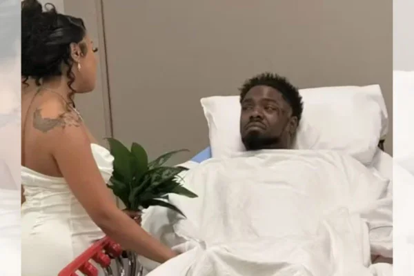Noivo sofre acidente a caminho do casamento e faz cerimônia no hospital