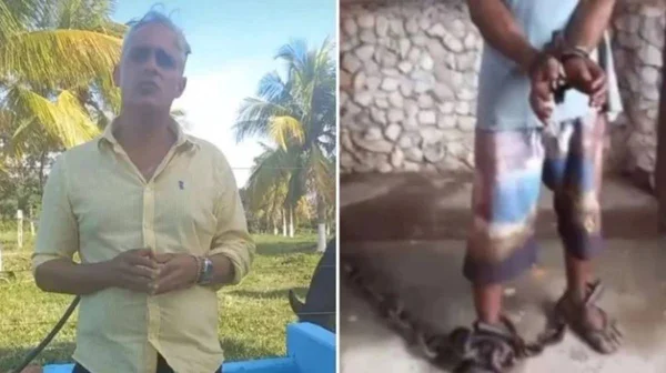 Imagem colorida de médico que acorrentou caseiro e foi condenado por racismo
