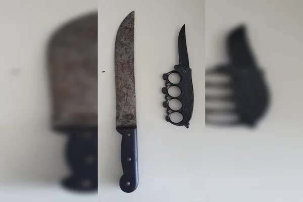 Adolescentes são apreendidos por briga com facão em frente à escola
