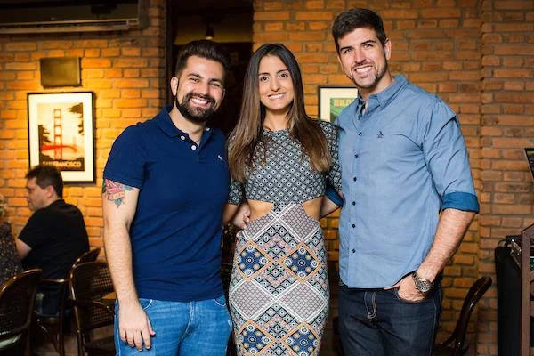 Alex Antunes, Amanda Rodrigues e Gabriel Parente Alex Antunes, Amanda Rodrigues e Gabriel Parente