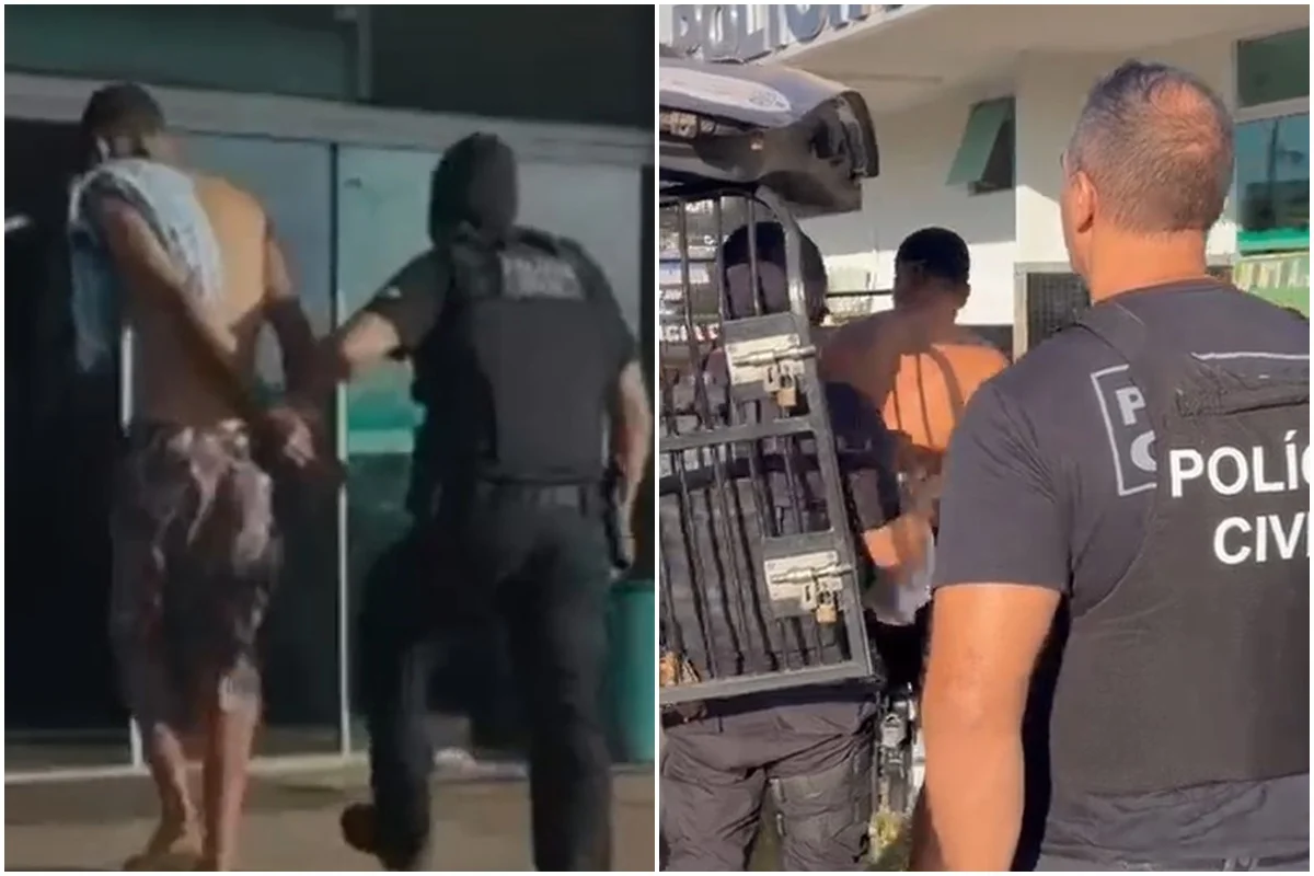 Dupla é presa por espancar estudante com socos e chutes durante roubo no DF