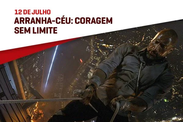 Dwayne Johnson, o The Rock, junta-se novamente ao diretor de Um Espião e Meio (2016) para salvar sua família de um prédio de Hong Kong em chamas Dwayne Johnson, o The Rock, junta-se novamente ao diretor de Um Espião e Meio (2016) para salvar sua família de um prédio de Hong Kong em chamas