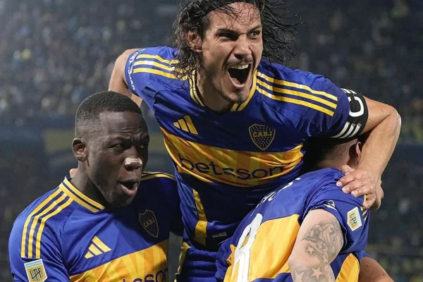 Imagem colorida da equipe do Boca Jrs- Metrópoles