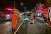 Bombeiros tentaram reanimar a vítima por 40 minutos Bombeiros tentaram reanimar a vítima por 40 minutos
