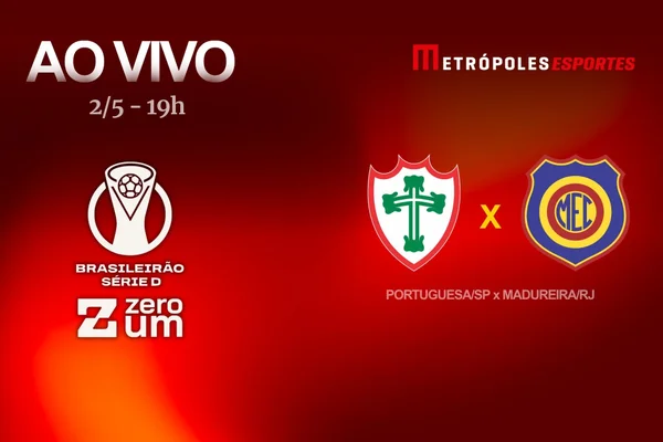 Série D ZeroUm: veja como foi jogo entre Portuguesa-SP x Madureira-RJ