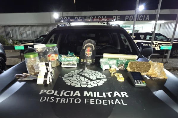 PMDF encontra casa usada como ponto de tráfico em Santa Maria