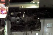 Explosão de gás deixa 2 pessoas feridas e interdita prédio no litoral de SP - imagem 3 Explosão de gás deixa 2 pessoas feridas e interdita prédio no litoral de SP - imagem 3