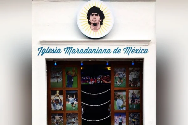 Igreja em homenagem a Maradona é inaugurada no México