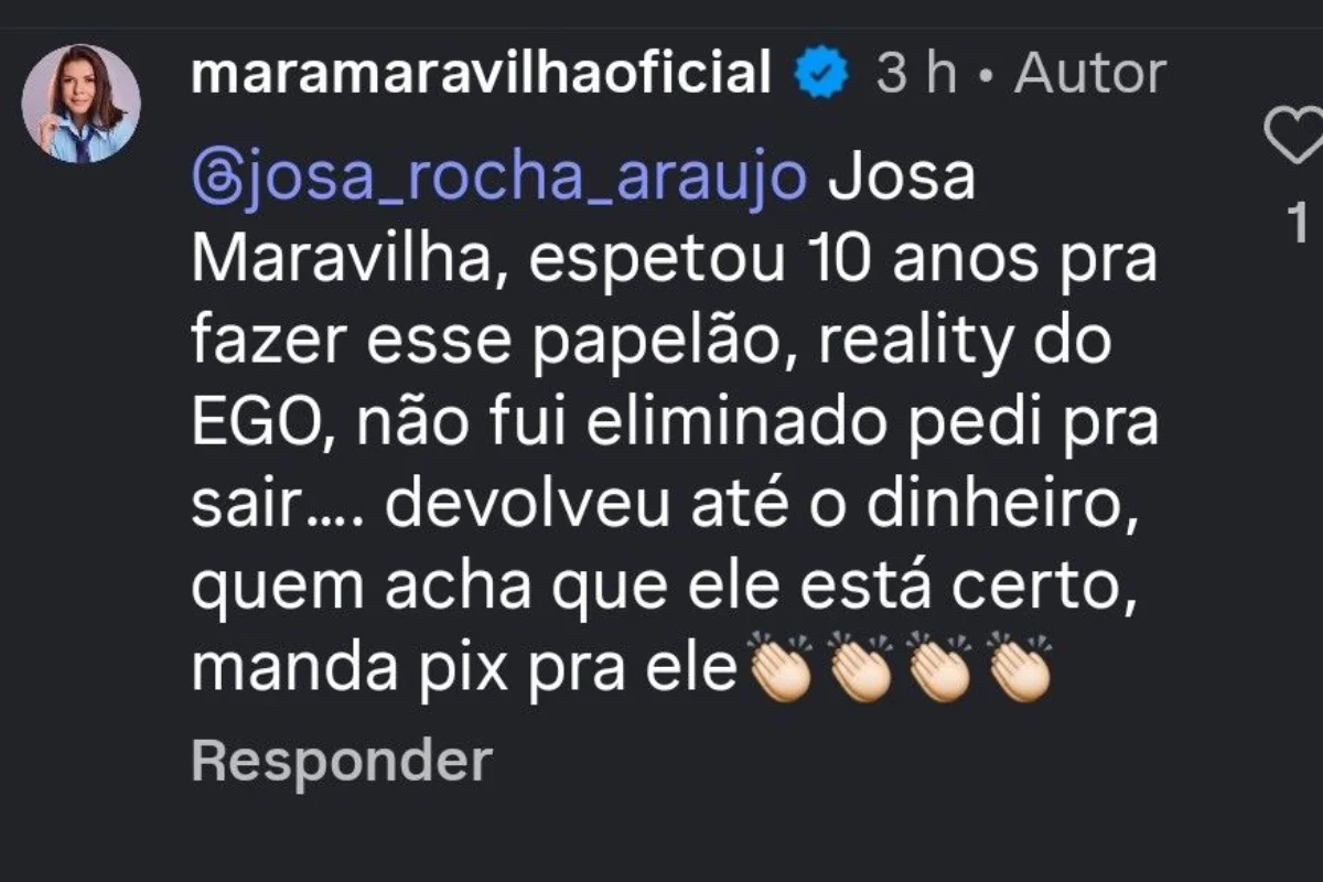 Mara Maravilha expõe Gabriel Torres e diz que banca o ex-marido - imagem 2 Mara Maravilha expõe Gabriel Torres e diz que banca o ex-marido - imagem 2