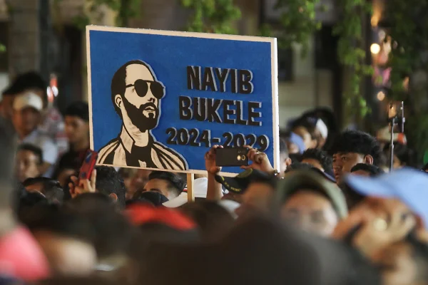 Comemoração de seis anos de Nayib Bukele na presidência de El Salvador
