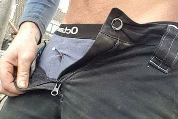 Homem acaba com prego na região genital após acidente de trabalho