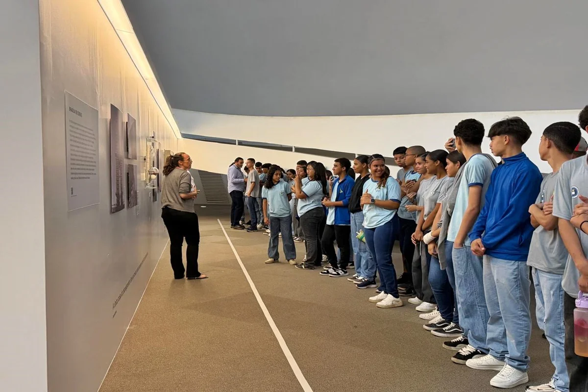Museu recebeu mais de 100 alunos Museu recebeu mais de 100 alunos