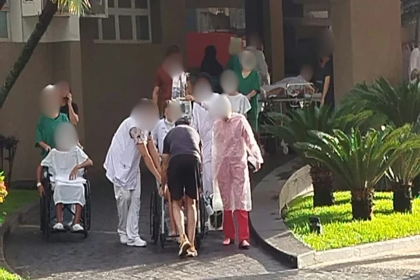 Incêndio em hospital causa correria e evacuação de pacientes em MG