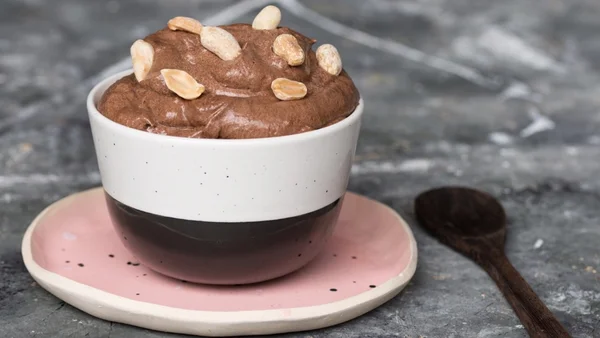 Mousse de amendoim