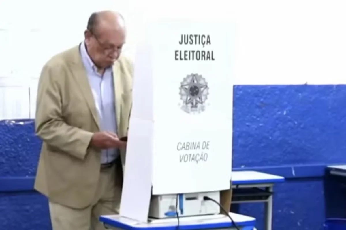 Ministro votou nas eleições desse domingo (4/10) Ministro votou nas eleições desse domingo (4/10)