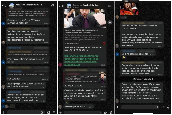 Janones e Lili Carabina causam discussão no condomínio de Bolsonaro - destaque galeria Janones e Lili Carabina causam discussão no condomínio de Bolsonaro - destaque galeria