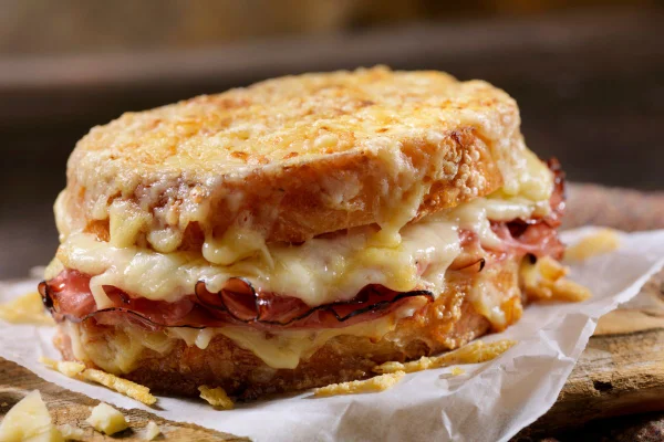 foto colorida receita de croque monsieur