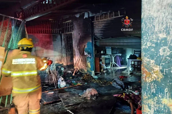 Incêndio em Residência Ceilândia