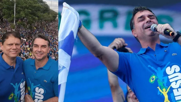 Abuso político da fé piora imagem crítica de Flávio Bolsonaro