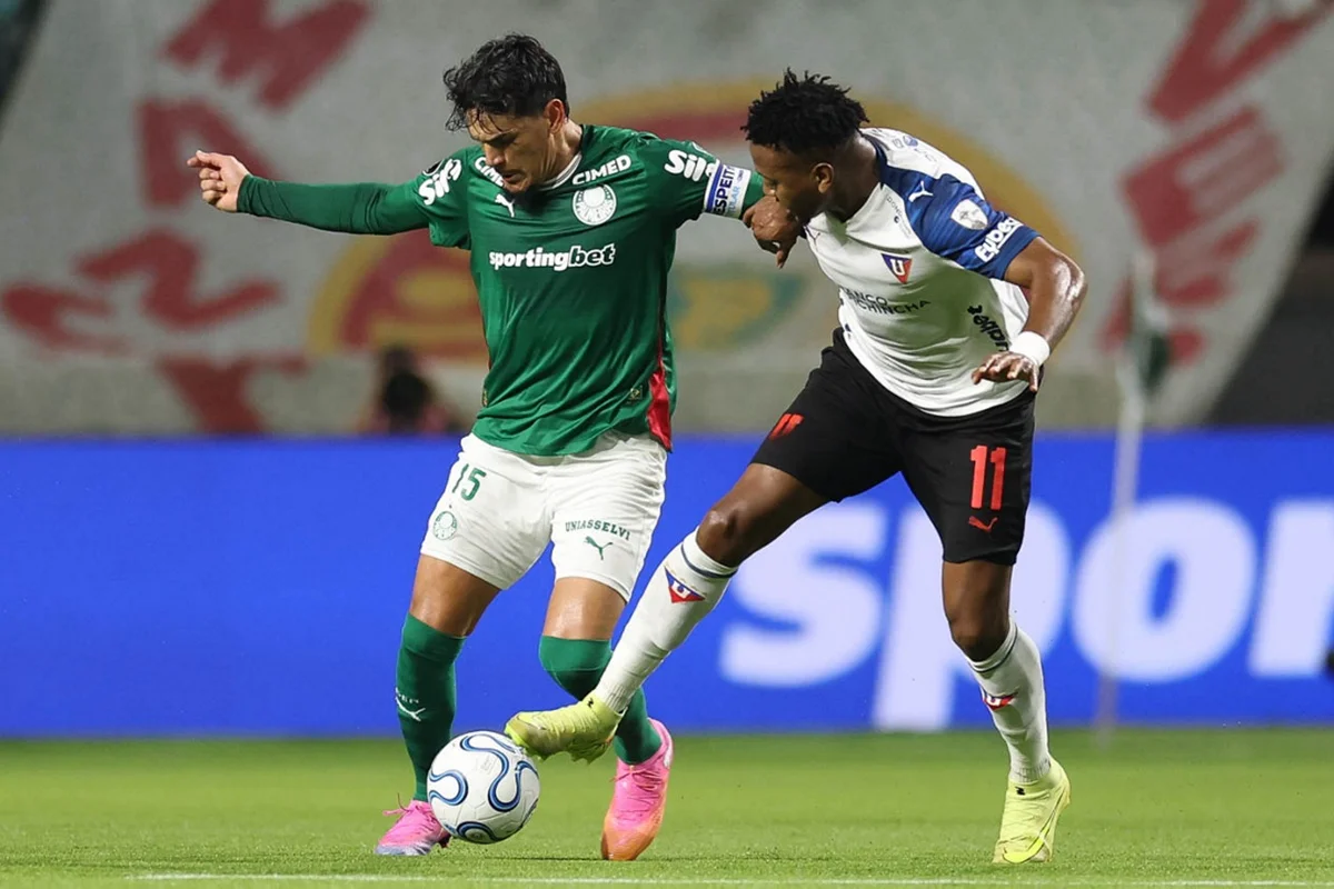 Palmeiras e LDU se enfrentaram no Nubank Parque Palmeiras e LDU se enfrentaram no Nubank Parque
