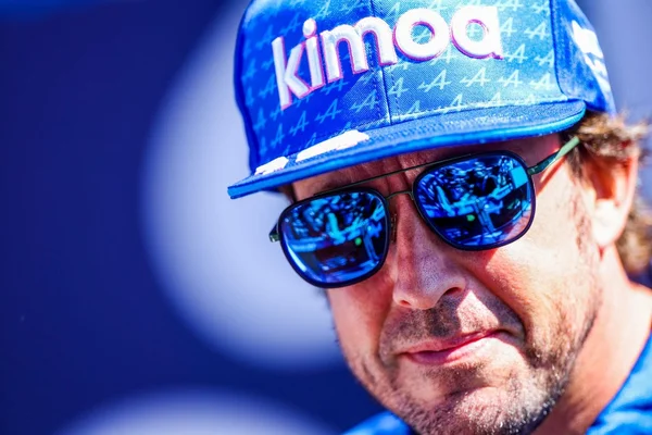 Imagem colorida de Fernando Alonso