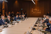 Lula em reunião do G7 no Canadá