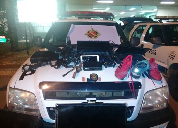 Em Arniqueiras, Polícia Militar prende trio de ladrões