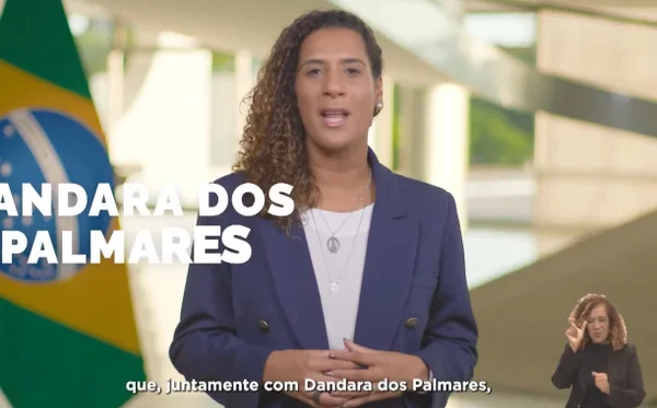 Imagem colorida da ministra Anielle Franco - Metrópoles