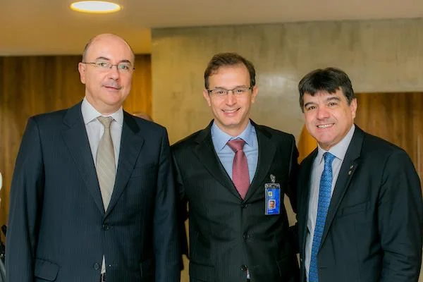 José Caetano Minchillo, Nilson Moreira e Paulo Ricci José Caetano Minchillo, Nilson Moreira e Paulo Ricci