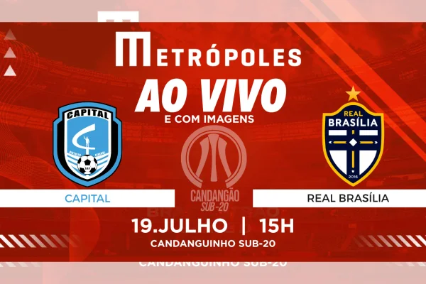 Thumb de Capital e Real Brasília pelo Cangandão Sub-20 - Metrópoles