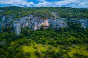 O paraíso natural está localizado em Minas Gerais 