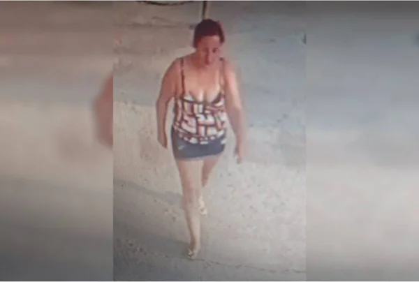 Mulher andando