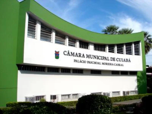 Fachada da Câmara de Vereadores de Cuiabá