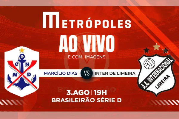 Série D: ao vivo e com imagens Marcílio Dias-SC e Inter de Limeira-SP