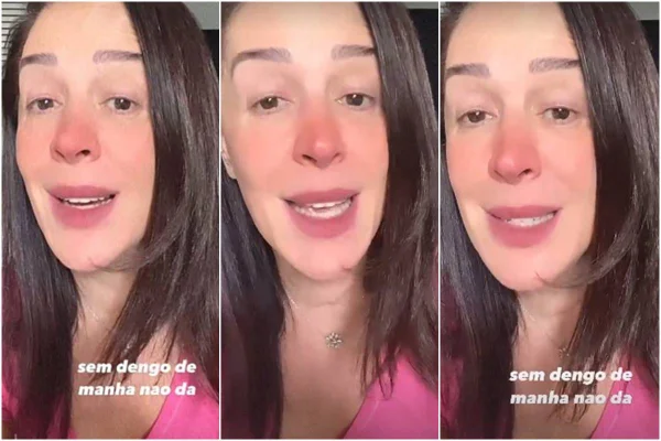 Claudia Raia revela que marido “acordou com raiva dela” após um pesadelo