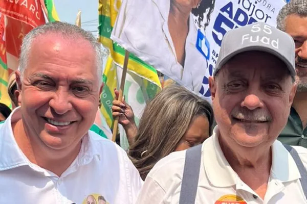 Foto colorida de Álvaro Damião e Fuad Noman - Metrópoles