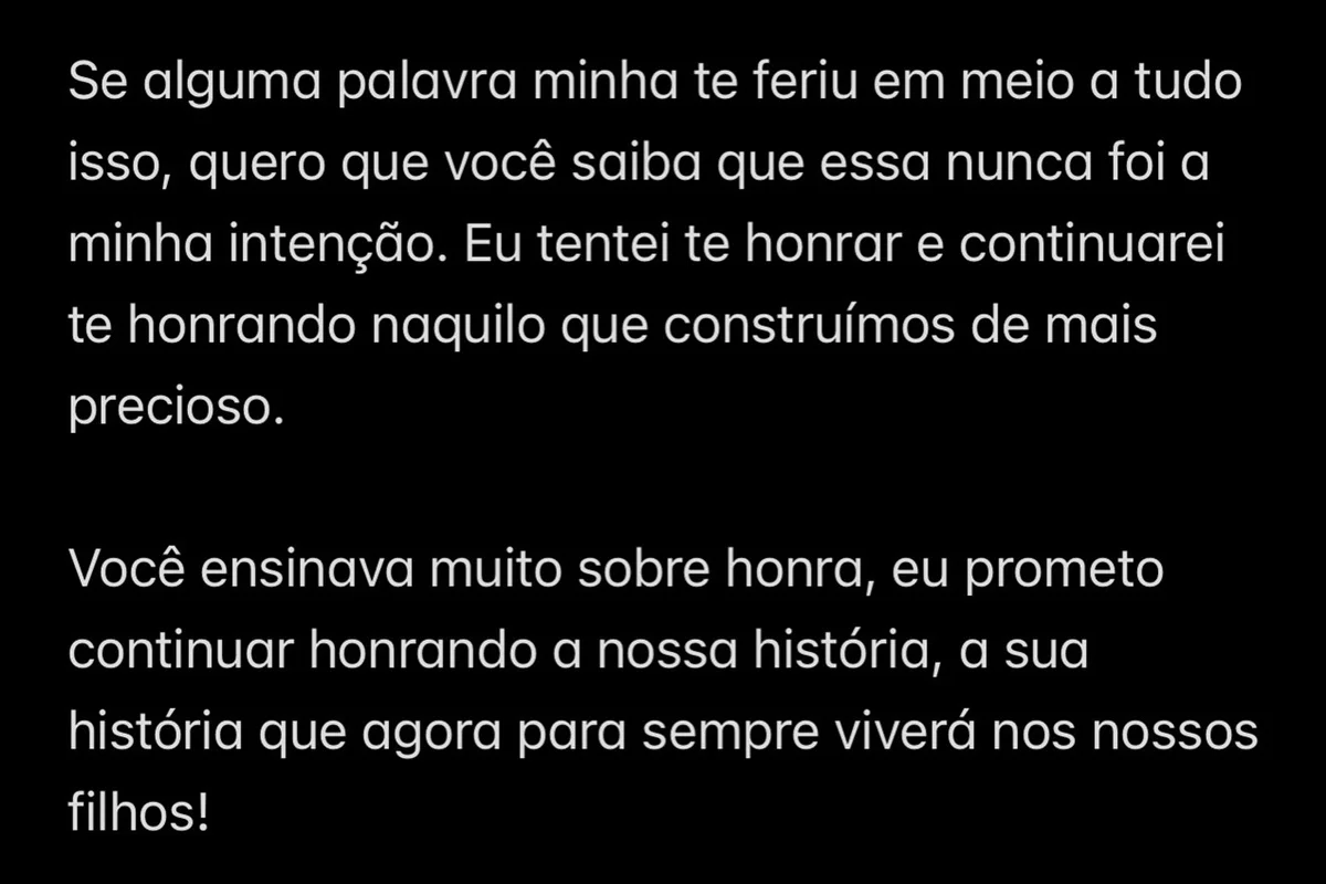 Mãe dos filhos de Bruno Avelar, Cláudia Guimarães faz novo desabafo: "Farei a minha parte" Mãe dos filhos de Bruno Avelar, Cláudia Guimarães faz novo desabafo: "Farei a minha parte"