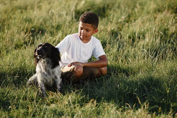 Cachorro - criança - pet