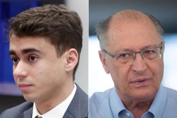 Nikolas Ferreira e Geraldo Alckmin
