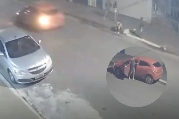 Polícia investiga um PM aposentado que disparou sua arma de fogo contra crianças no bairro Savoy, em Itanhaém. Ninguém ficou ferido - Metrópoles