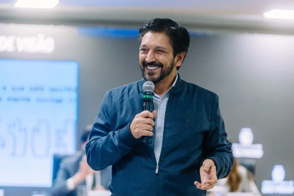 O prefeito de São Paulo, Ricardo Nunes (MDB)
