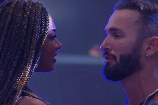 Diego Hypólito conversa com Aline Patriarca no BBB25