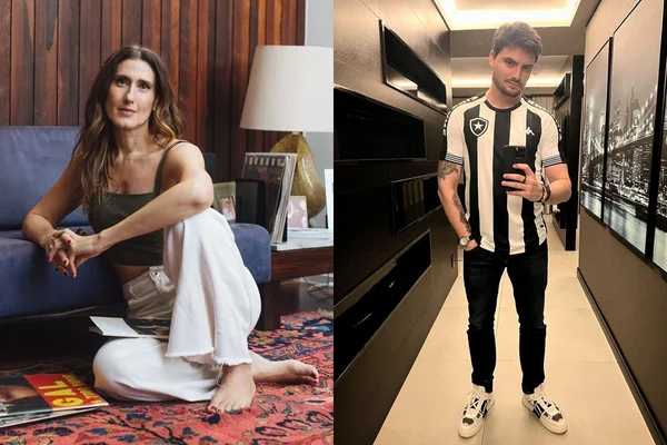 Felipe Neto e Paola Carosella