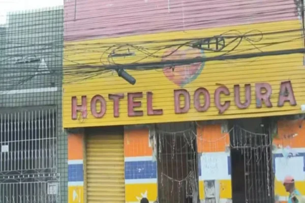 Imagem colorida, Hotel Doçura, no bairro da Calçada - Metrópoles