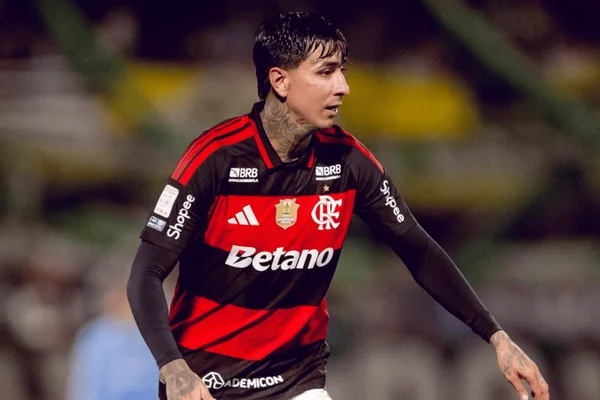 Erick Pulgar na partida diante da Chapecoense pelo Brasileirão