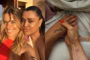 Carolina Dieckmmann e Preta Gil.
