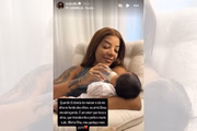 Ludmilla se declara à filha Zuri em momento de carinho nas redes Ludmilla se declara à filha Zuri em momento de carinho nas redes