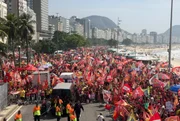 Ato em apoio ao presidente Luiz Inácio Lula da Silva (PT) Ato em apoio ao presidente Luiz Inácio Lula da Silva (PT)